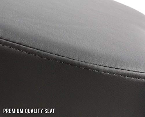 Ergonomic Kneeling Chair, Adjustable Stool for Home and Office - Improve Your Posture with an Angled Seat - Thick Comfortable Moulded Foam Cushions - Brake Casters