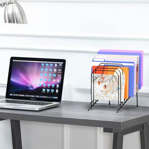 Gawerk Incline Desk Magazine Folder Holder File Organizer with 8-Section - style: 1 Pack