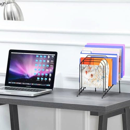 Gawerk Incline Desk Magazine Folder Holder File Organizer with 8-Section - style: 1 Pack