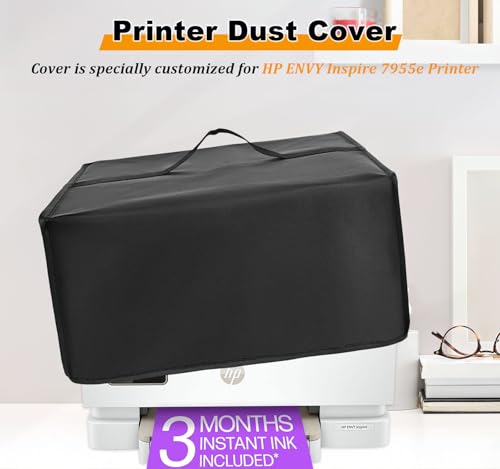 Dust Cover for HP ENVY Inspire 7955e Wireless Color Inkjet Printer