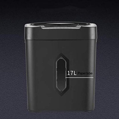 Paper Shredder, Auto Feed, Sheet Capacity, Super Cross-Cut, Small Household Portable, Credit Card/Staples