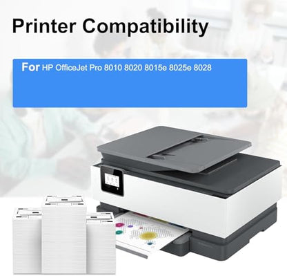 Paper Input Tray Output Tray Replacement for HP OfficeJet Pro 8010 8020 8015e 8025e 8028 1pack 8028 8015e 8020 8010 - color: Output Tray(Grey)