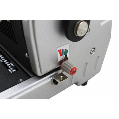 Akiles ACM-ER41+ Model CoilMac-ER Plus Manual Coil Punch with Electric Coil Inserter, Special 4 x 5mm Oval Holes, All 54 Disengageable Pins, Up to 20-Sheet for 20 lbs Paper or 2.6mm for Hardboard | Heavy Duty, Oval Holes, With Electric Inserter