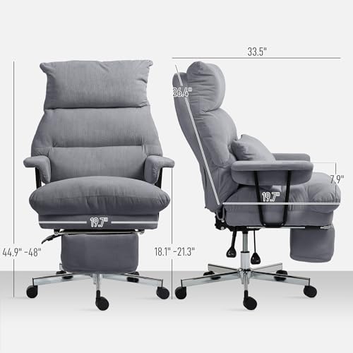 Executive Office Chair with Footrest