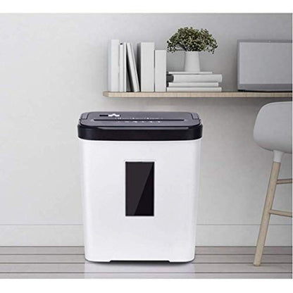 Mini Paper Shredder-5-Sheet Cross-Cut Paper Shredder with Pullout Basket, Shredders for Small Office, Home Use