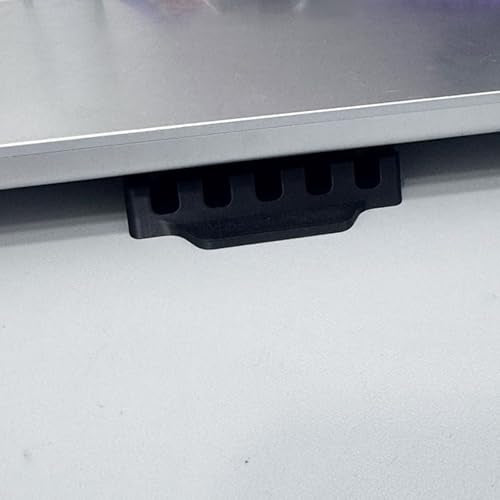 Ergonomic Laptop Cooling Stand Ventilation Holes for Enhances Airflows and Comfortable Viewing Height to Reduce Neck Str