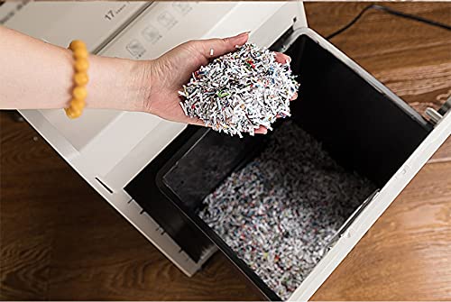 Auto Feed Microcut Paper Shredder, Professional Grade High Security, CD/Card Ultra Quiet Shredder for Home Office with(Black)