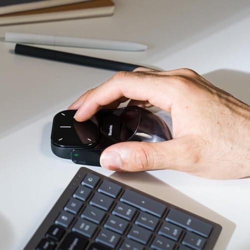 Cheerdots2 Bluetooth Detachable Air Mouse Touchpad Mouse & Wireless Presenter and Laser Pointer – Detachable, Perfect for Mac & Windows (CHP04 Basic)