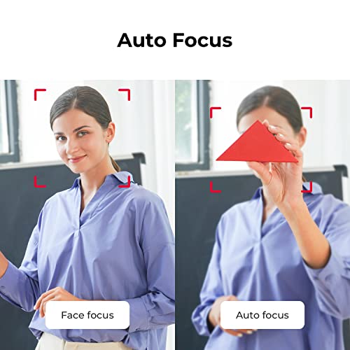 OBSBOT Tiny PTZ 4K Webcam, AI Tracking & Autofocus, Video Conference Camera | Dual Omni-Directional Microphones, Auto tracking with 2 axis gimbal, HDR, 60 FPS, Low-Light Correction, Web Camera for PC - size: TINY 4K