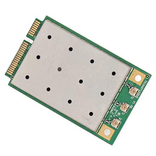 Mini Network Adapter Card, 1300Mbps QCA9880 PCIe Interface Gigabit Card 5G for Windows 7, 8, 10, XP Server Desktop, Supports 80211ac B G N 3 X 3 MIMO