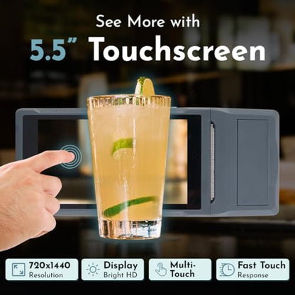 Q2i Mobile POS Terminal, Android 11, 58mm Printer, 2GB RAM 16 ROM