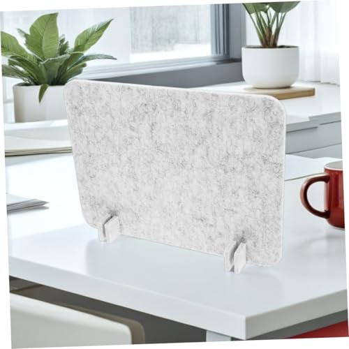 NUOBESTY 2pcs Felt Desk Divider Easy Install Privacy Panel for Students Employees for Office School and Dorm Use Reduces Distractions and Enhances Focus
