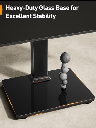 Perlegear Dual Vertical Monitor Stand for 13–40 inch Screens up to 44 lbs - size: 13-40 inch