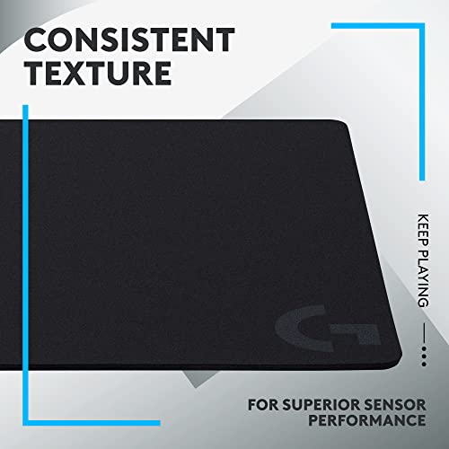 Logitech G440 Hard Gaming Mouse Pad (340x280x5) - Black - size: M, style: Hard