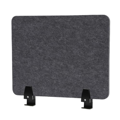 Freestanding Desktop Divider 20.9 * 16in 4pcs Stand Up Desk Store Raw Clamp-On Acoustic Divider Mounted Privacy Panel