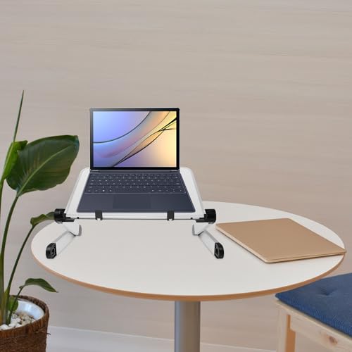 Uonlytech Adjustable Desktop Riser Stand for Portable Monitors and Tablets