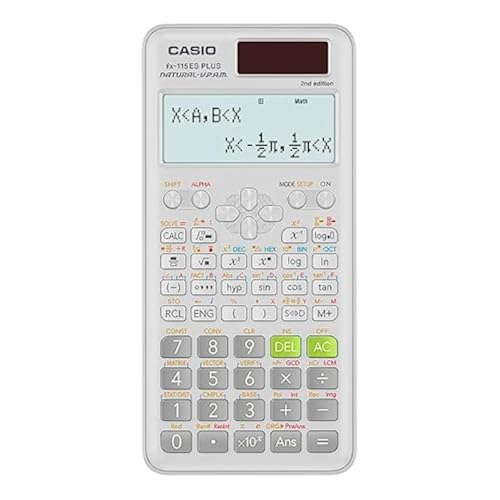 Casio fx-115ES Plus 2nd Edition – Advanced Scientific Calculator | 252+ Functions, Natural Textbook Display℠ | Ideal for Math, Science, Engineering & Statistics