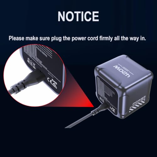420W USB C Charging Station with TFT Display
