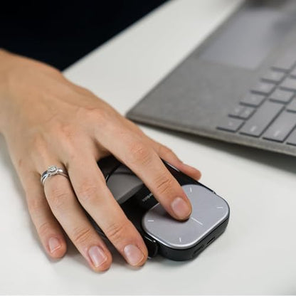 Cheerdots2 Bluetooth Detachable Air Mouse Touchpad Mouse & Wireless Presenter and Laser Pointer – Detachable, Perfect for Mac & Windows (CHP04 Basic)