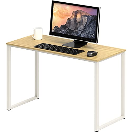 SHW Mission 32-Inch Home Office Computer Desk, Oak - color: Oak, size: 32-Inch