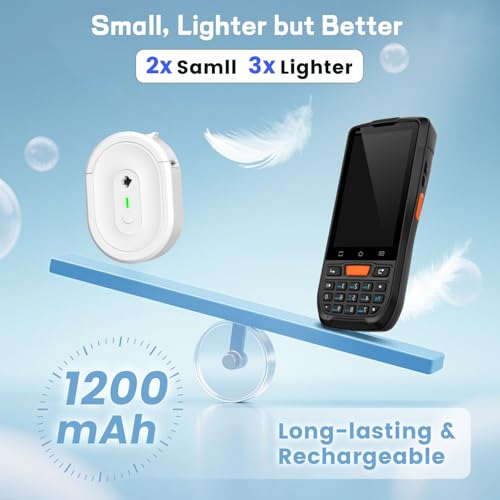 Bluetooth Label Maker Machine N12 Mini Thermal Label Printer, White - color: White