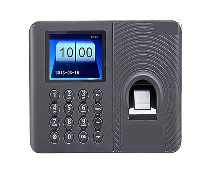 Clocking in Machine for Employees Small Business Biometric Fingerprint Time Attendance System Clock Recorder Employee Electronic Support Multilingual Reading Machine Office,