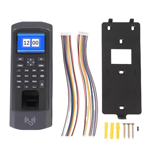 Time Clocks for Employees Small Business, Clock in System, Time Card Device, Anti Tamper Biometric Attendance, USB Report, High Capacity for Offices Factories Schools