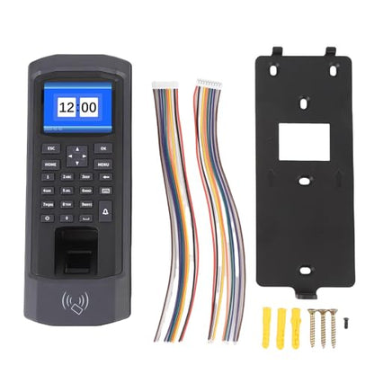 Time Clocks for Employees Small Business, Clock in System, Time Card Device, Anti Tamper Biometric Attendance, USB Report, High Capacity for Offices Factories Schools