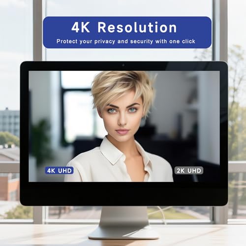 1080P Webcam for PC - PC Camera Webcam 1080P, Desktop Computer Web cam with Privacy Shutter and Tripod Autofocus, Dual Noise-USB Plug&Play,Cancelling Mics,Auto Light Correction - style: 1080P Safe Privacy Cover White