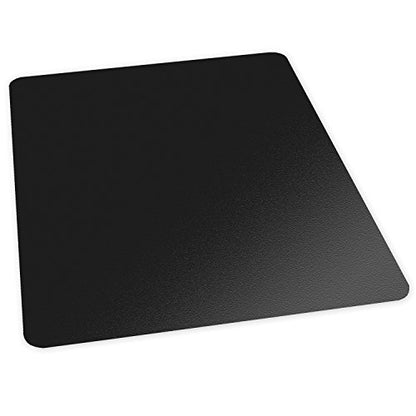 ES Robbins Low Pile Carpet Chair Mat, 36" x 48" Rectangle, Black - style: Low Pile Carpet
