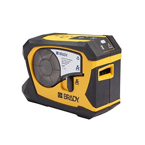 Brady M211 Portable Bluetooth Monochrome Label Printer, Yellow/Black - style: M211