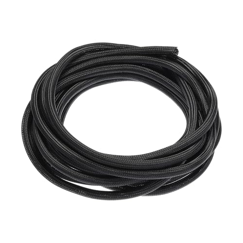 MECCANIXITY Cord Sleeve Cable Organizer 24.6 Ft - 3/8 Inch Wire Cover Protector for USB Cable TV Video Under Desk Wire Management - size: 3/8 Inch x 25 Ft