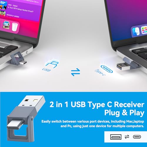 Presentation Clicker for PowerPoint, Aluminum Alloy Wireless Presenter
