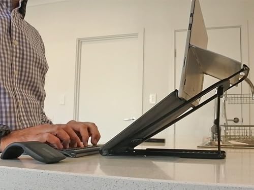 Surface PRO Stand: Lift Your Surface with Keyboard Attached - Reduce Neck Pain, Improve Camera Angle, Portable, Adjustable, Easy to Use