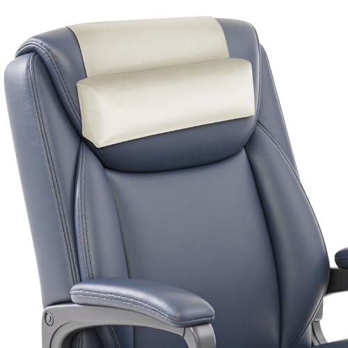 WdFour Velvet Neck & Head Pillow for Recliner Chair, Small Ergonomic Cervical Support Pillow for Home, Office and Travel, Non-Slip Cushion for Tension Relief & Shoulder Comfort (Ivory) - color: Ivory