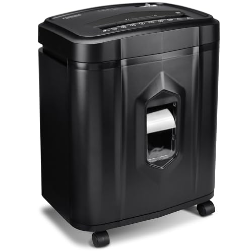 Aurora AU1225MA High-Security 12-Sheet Micro-Cut Paper and CD/Credit Card Shredder/ 5-Gallon Pullout Basket/40 Minutes Run Time - style: 12-Sheet Micro-cut