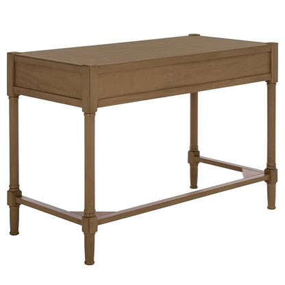 SAFAVIEH Home Collection – Filbert Desert Brown Writing Desk, 2-Drawer Traditional Desk, Classic Home Office Design (DSK5701G) - color: Desert Brown