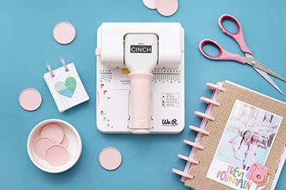 We R Disc Cinch Book Binding Tool-White/Pink - style: Disc Cinch