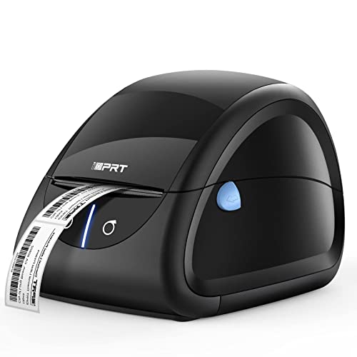 iDPRT Thermal Label Printer SP310 with 1D 2D Barcode Scanner 1358 with 600pcs Labels(2 Rolls of 300pcs)