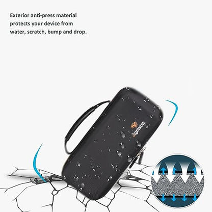 Aproca Case Compatible with Casio HR-10RC Mini Desktop Printing Calculator, Portable Storage Bag for Paper Rolls and Accessories (Case Only)