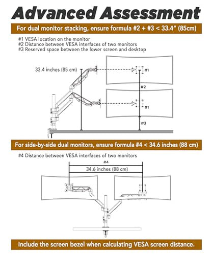 ULTRARM Extra-Tall Extension Arm Accessory for MA12P-S Do Not Use Alone - size: Extension Monitor Arm