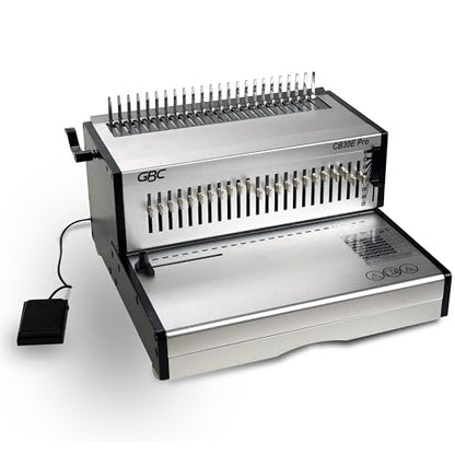 GBC Binding Machine, CB30E PRO CombBind Electric Punch and Comb Binding Machine, Punches 30 Sheets, Binds 500 Sheets (WSM200005) - style: CB30E PRO