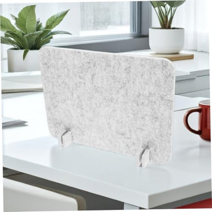 SHOWERORO 2Pcs Desk Privacy Panel Felt Desk Divider for Office Classroom Easy Tool Installation Enhances Focus Reduces Distractions Versatile Acoustic Partition