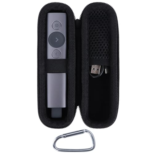Case Compatible with Logitech Spotlight Presentation Remote | Lightweight Carry, Secure Storage, Convenient Zipper, Soft Interior - size: Spotlight
