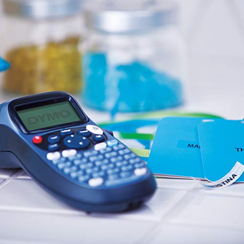 Dymo LetraTag LT-100H Label Maker Starter Kit | Handheld Label Maker Machine | with Plastic, Paper & Clear Label Tape | Ideal for Office or Home - style: LT 100H Exclusive Set