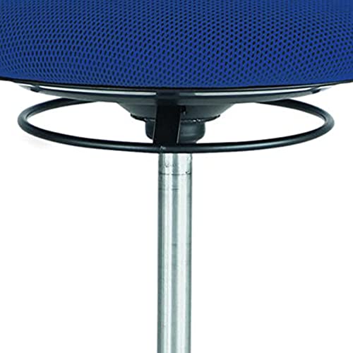 Safco Twixt Active Movement Seating Chair, Ergonomic Support, Extended Height, Blue Mesh - color: Blue, style: Extended-Height