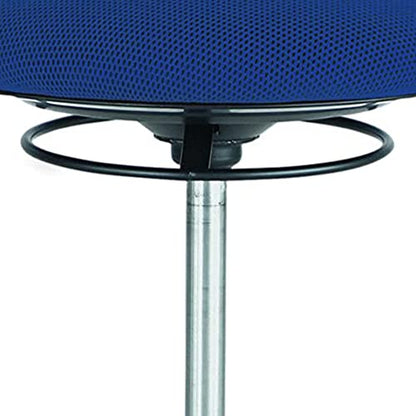 Safco Twixt Active Movement Seating Chair, Ergonomic Support, Extended Height, Blue Mesh - color: Blue, style: Extended-Height