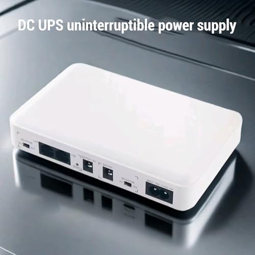 Mini UPS Battery Backup Uninterruptible Power Supply 8000mAh 5V 9V 12V POE 15V 24V Output for Router Modem