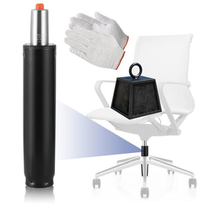 MAOPINER Office Chair Cylinder Replacement, 5" Long Stroke Gas Lift, Heavy-Duty Hydraulic Piston for Most Office Chairs