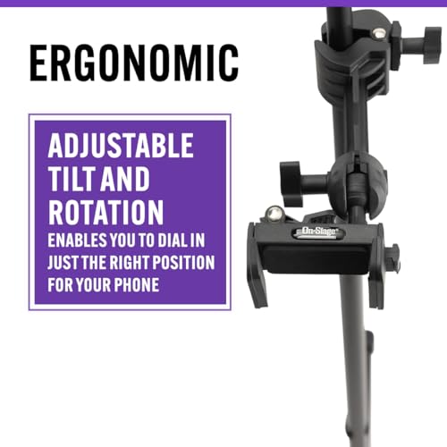 On-Stage TCM500 Smart Phone Mic Stand Holder - style: Smart Phone Mic Stand Holder